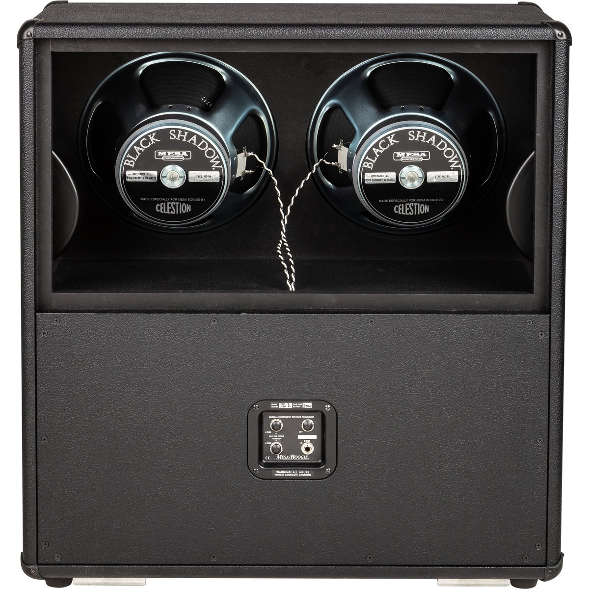 Mesa Boogie Split Back 300W 4x12 Cabinet Amp - Black Bronco - View 2 | MusicMarket