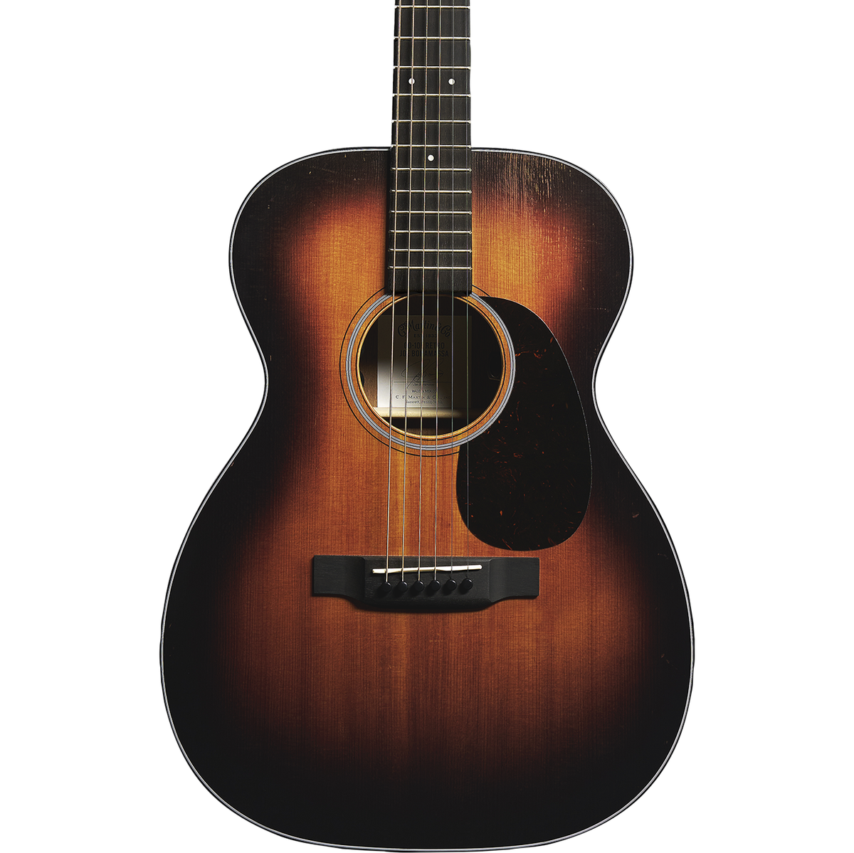Martin 00-10E Retro Joe Bonamassa Acoustic Electric Guitar - 1937 Joe Bonamassa Sunburst - MusicMarket