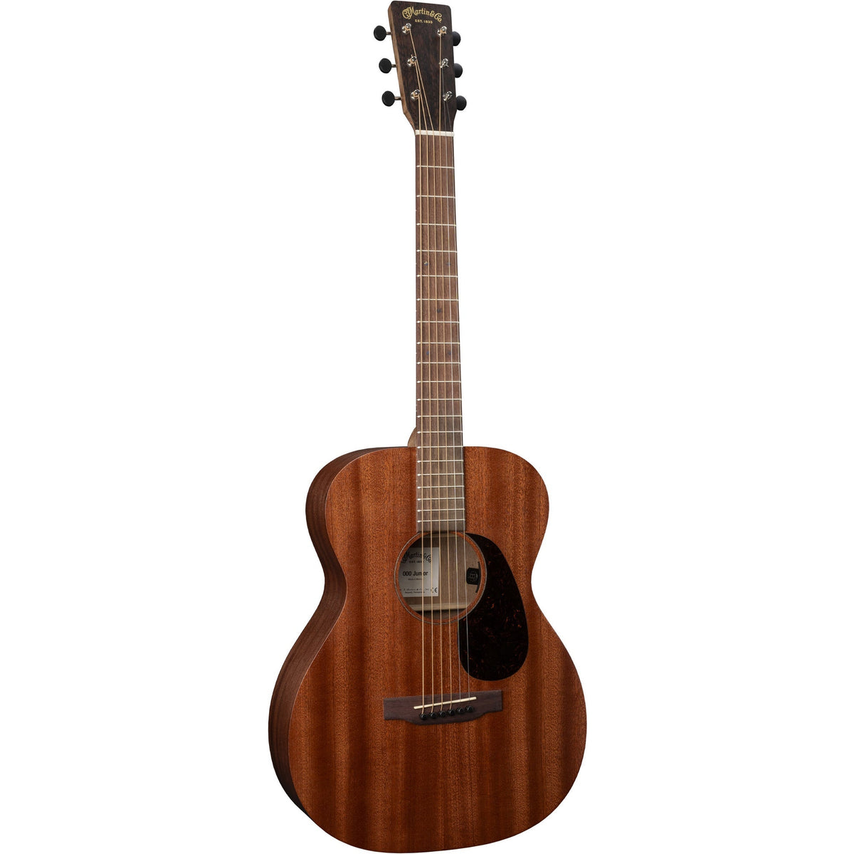 Martin 000 Jr E Sapele Junior Acoustic Electric Guitar - Medium Cherry Stain - View 2 | MusicMarket