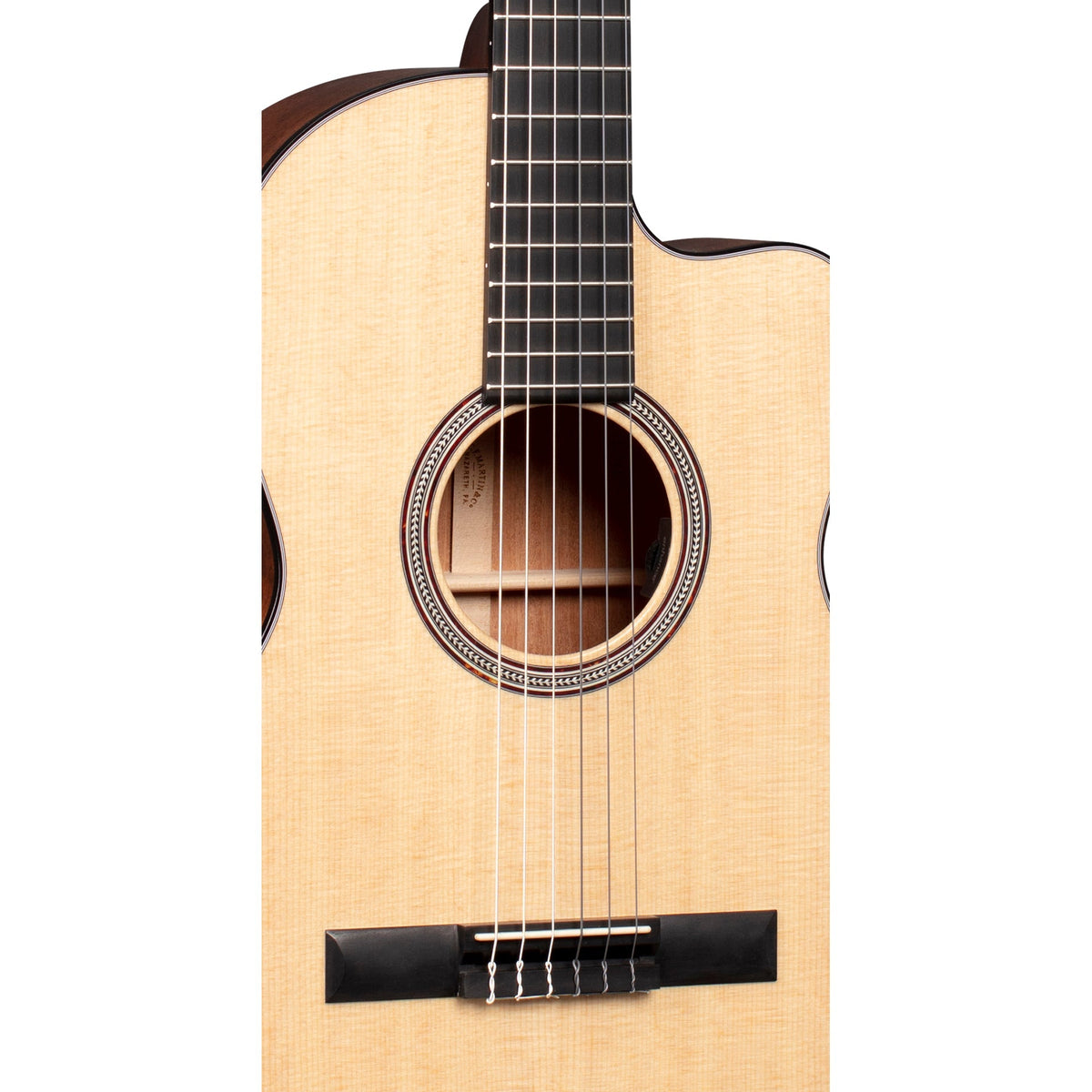 Martin 000C12-16E Nylon String Acoustic Electric Guitar - Satin Natural - View 3 | MusicMarket