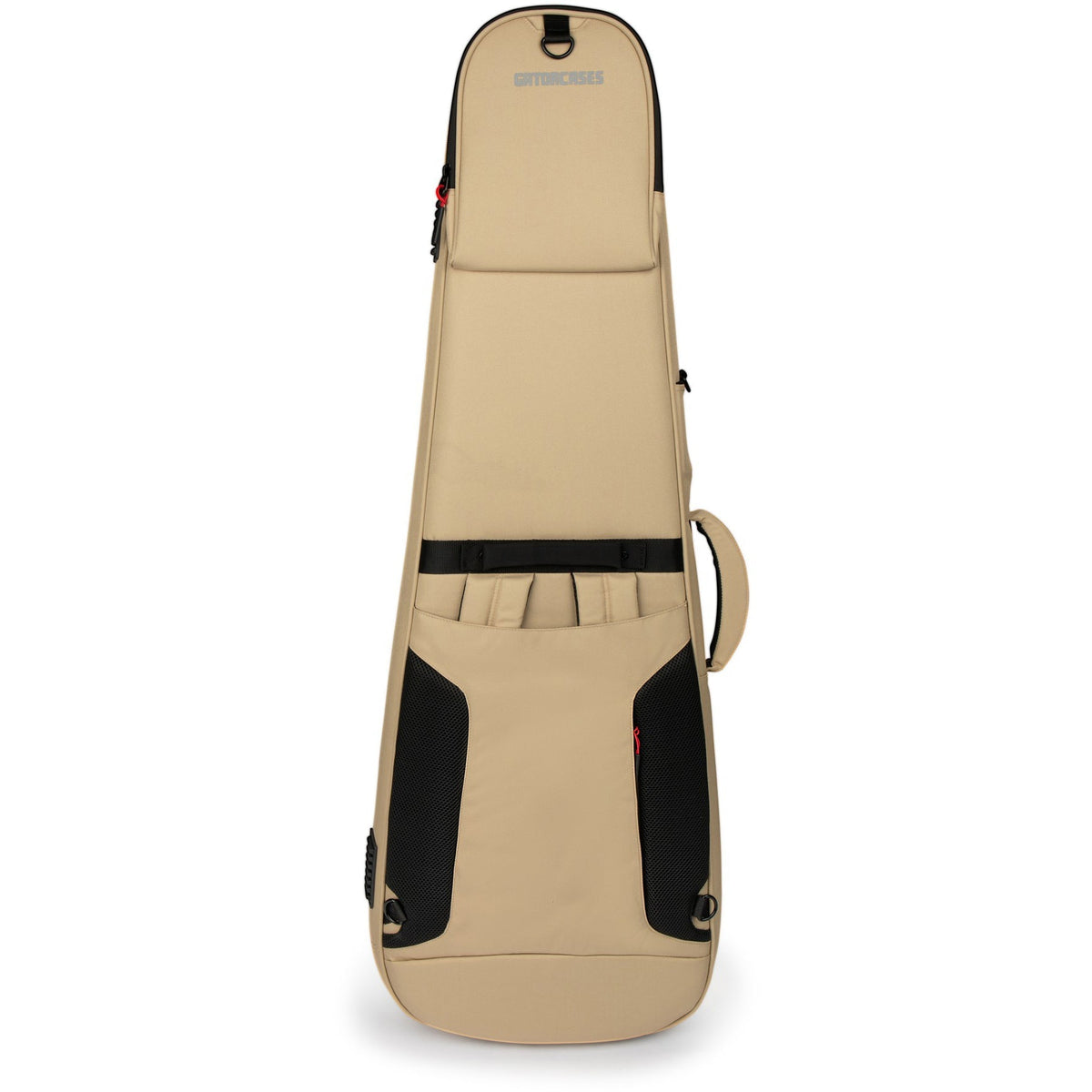 Gator Cases G-ICONELECTRIC-KHK ICON Series Bag for Electric Guitars; Khaki - View 2 | MusicMarket