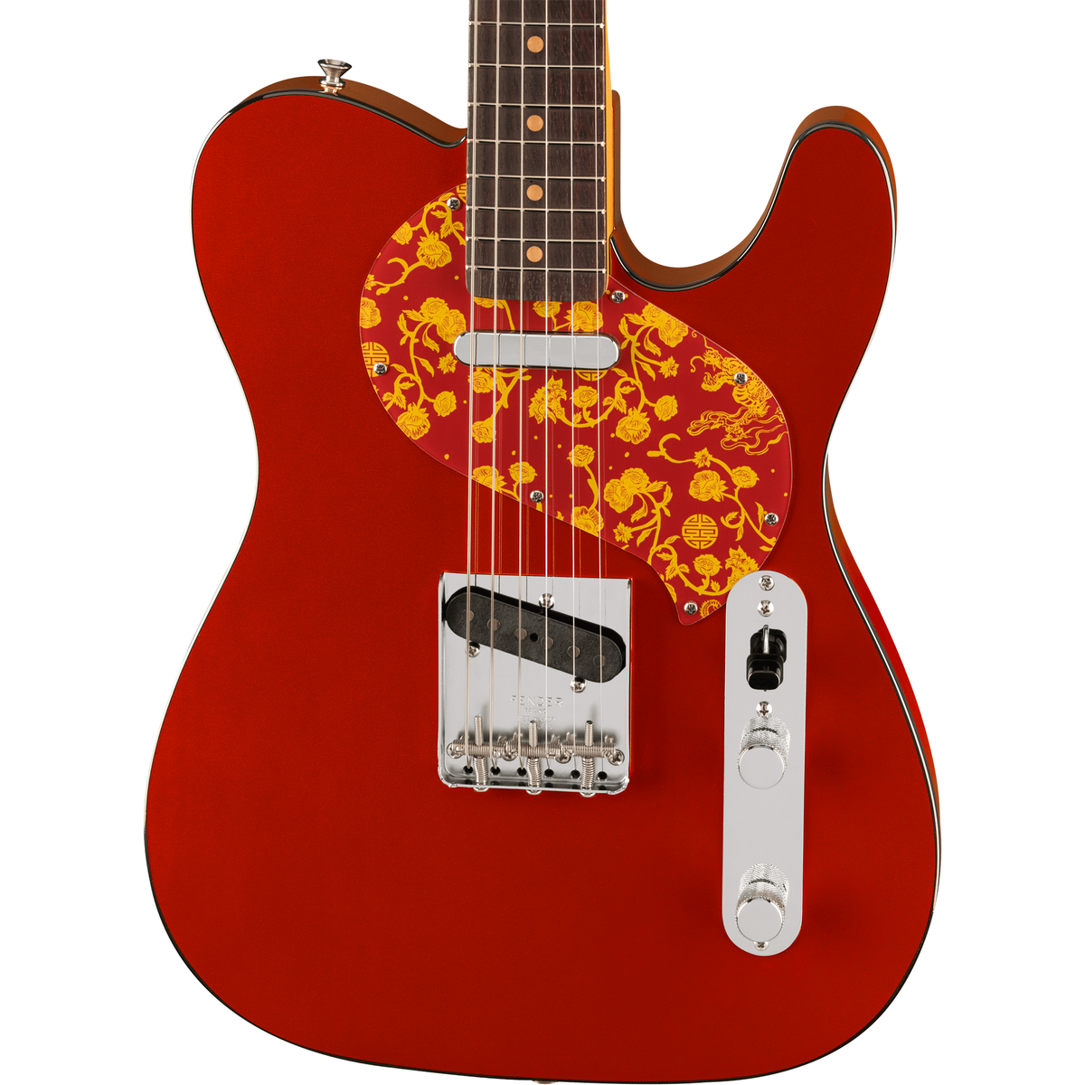 Fender Limited Edition Raphael Saadiq Telecaster - Dark Metallic Red - MusicMarket