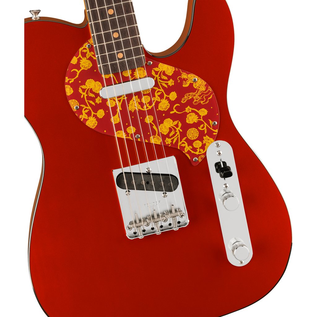 Fender Limited Edition Raphael Saadiq Telecaster - Dark Metallic Red - View 5 | MusicMarket