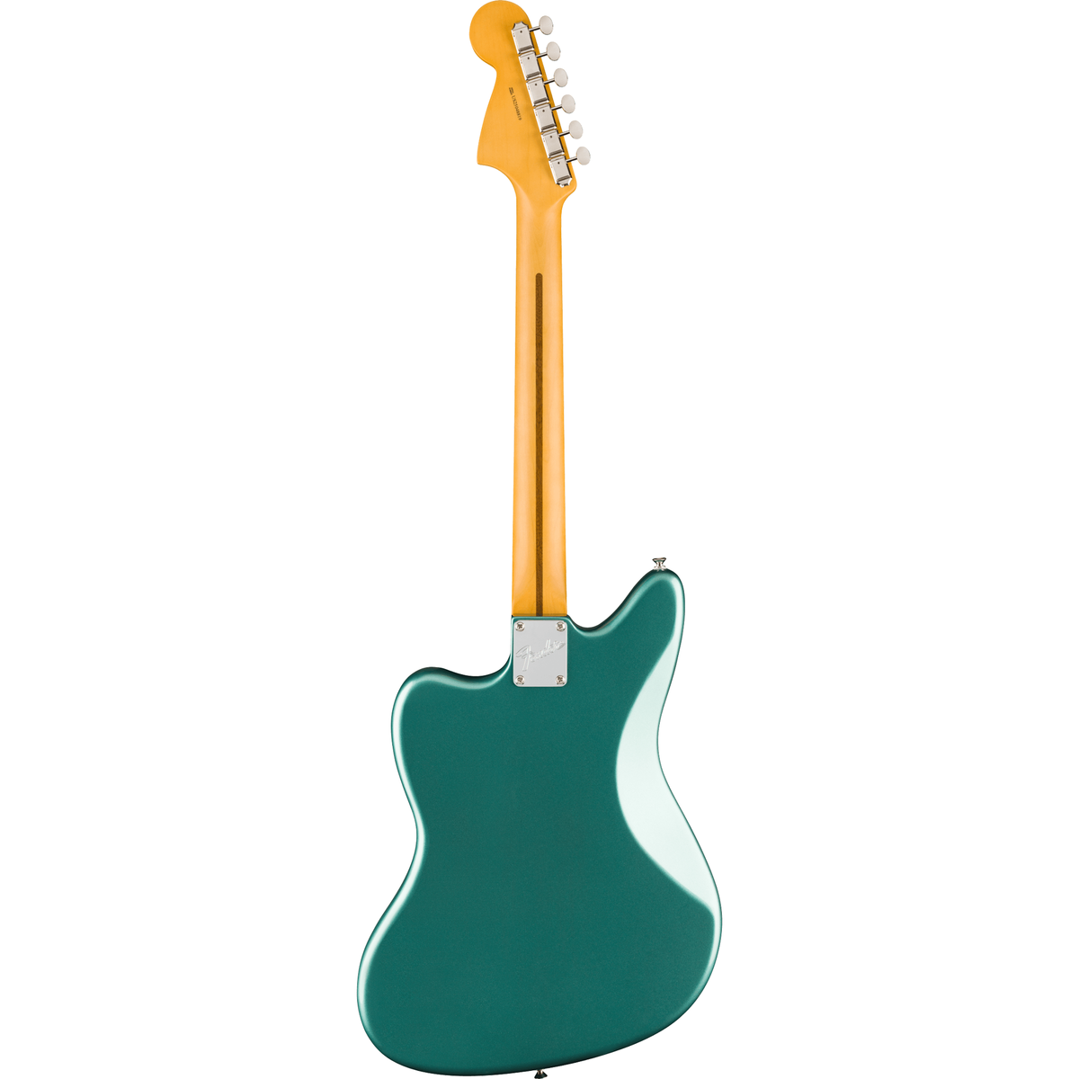Fender American Professional Classic Jaguar Electric Guitar - Faded Sherwood Green Metallic - View 3 | MusicMarket