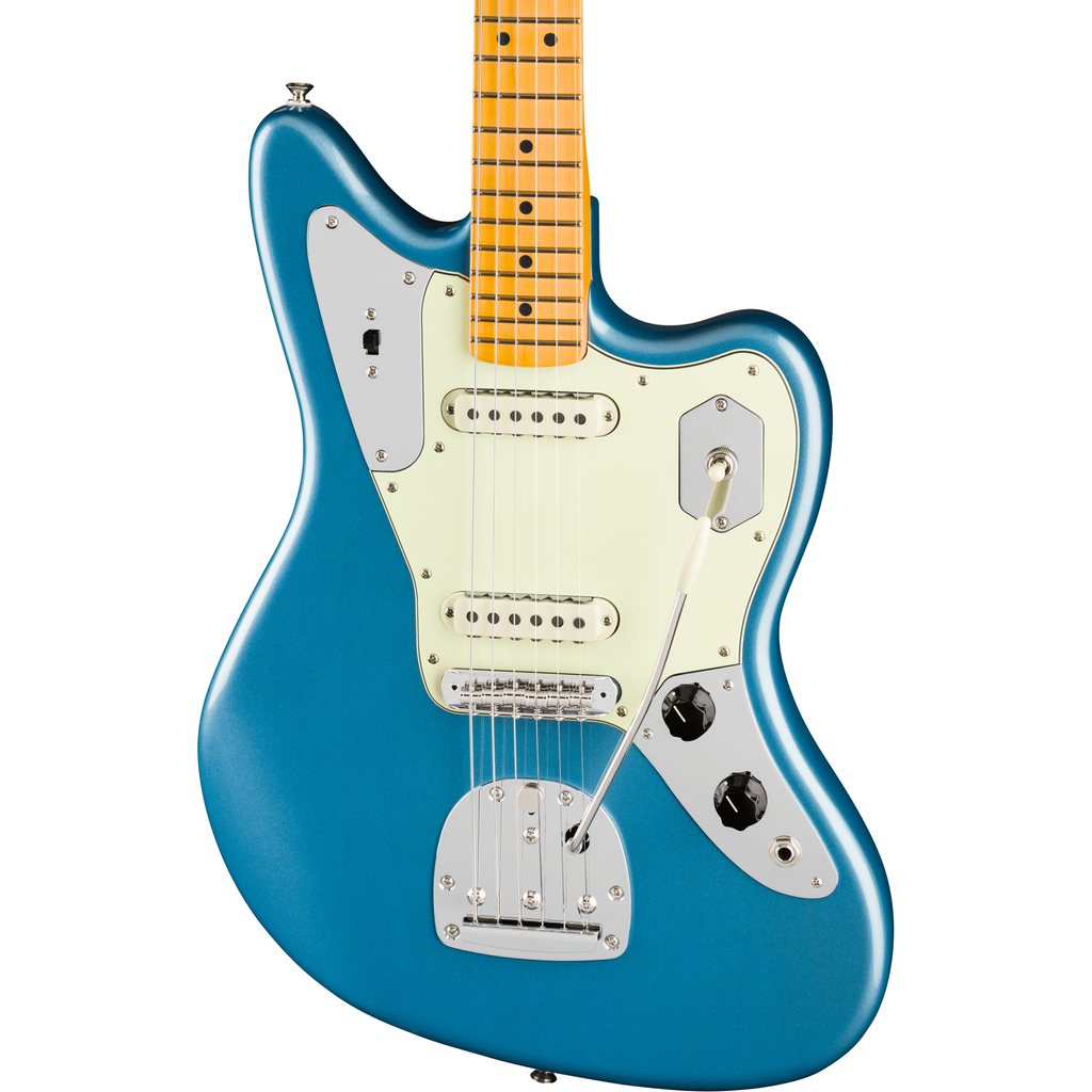 Fender American Professional Classic Jaguar Electric Guitar - Faded Lake Placid Blue - MusicMarket