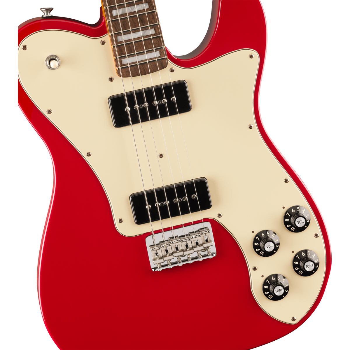 Fender Limited Edition Chris Shiflett Cleaver Telecaster Deluxe - Dakota Red - View 5 | MusicMarket