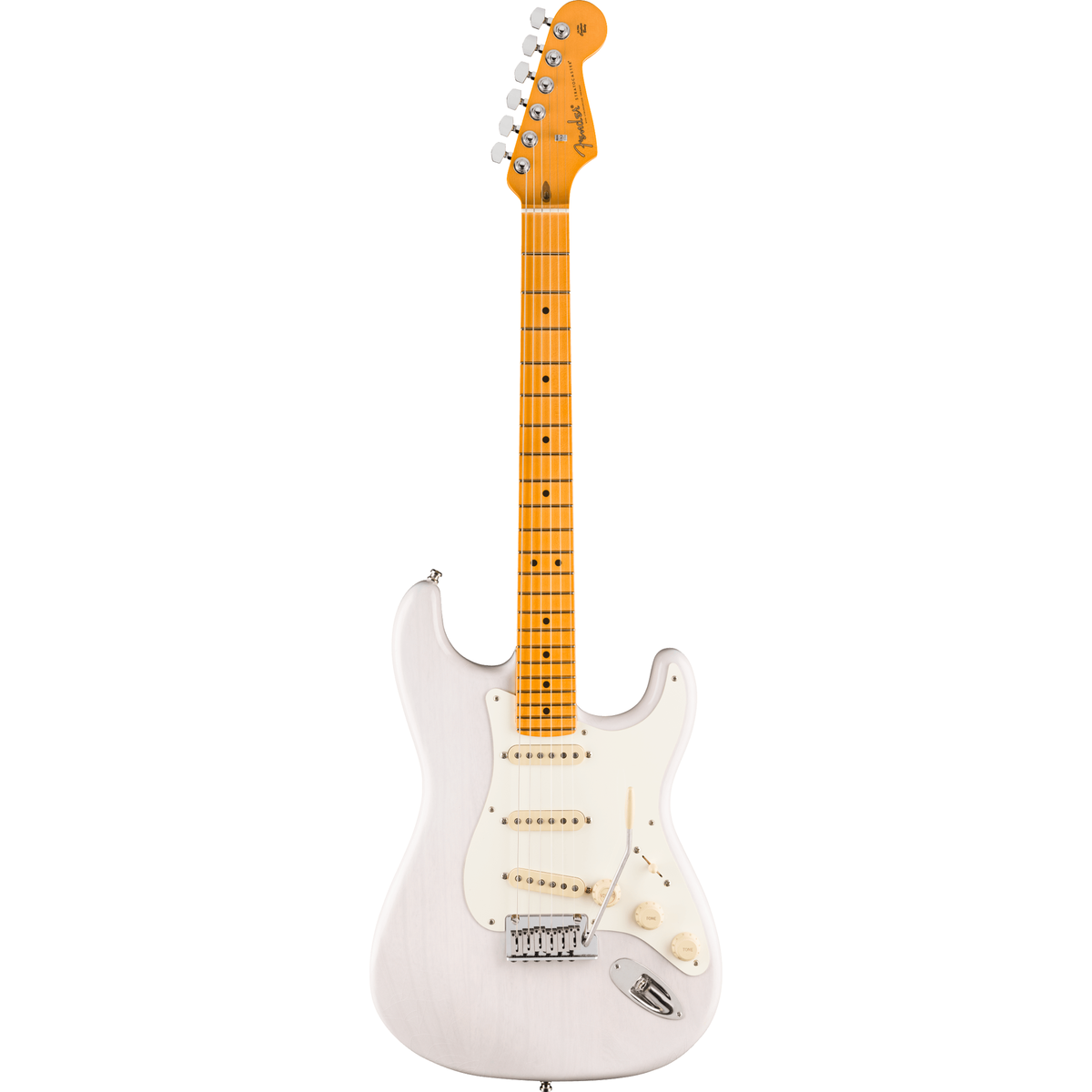 Fender American Ultra Luxe Vintage '50s Stratocaster - White Blonde - View 2 | MusicMarket