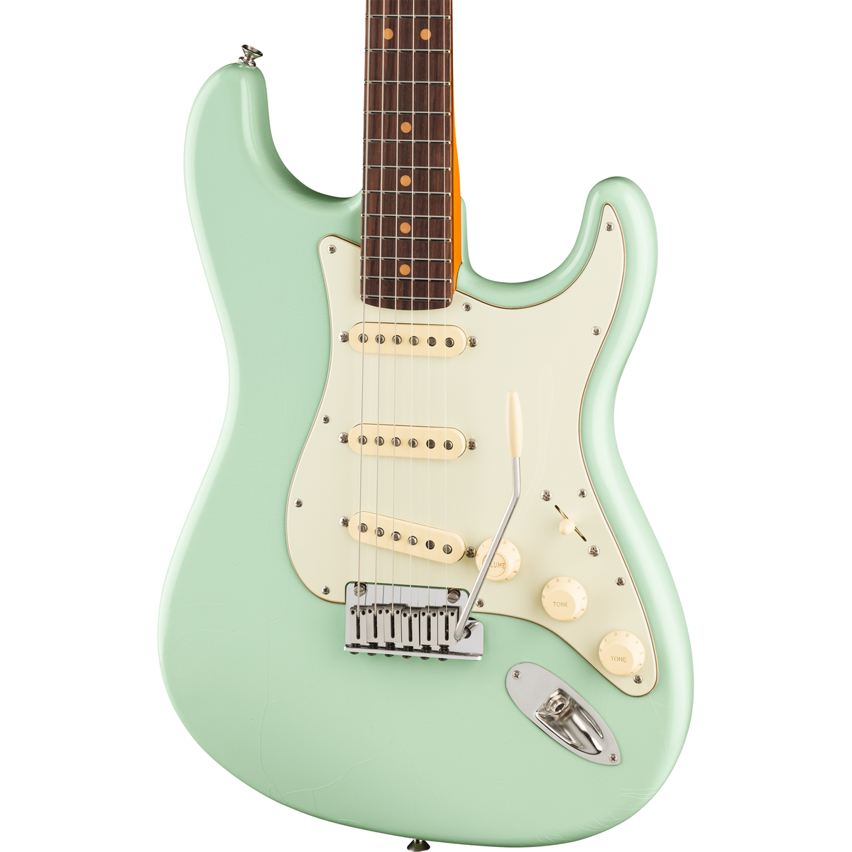Fender American Ultra Luxe Vintage '60s Stratocaster - Surf Green - MusicMarket