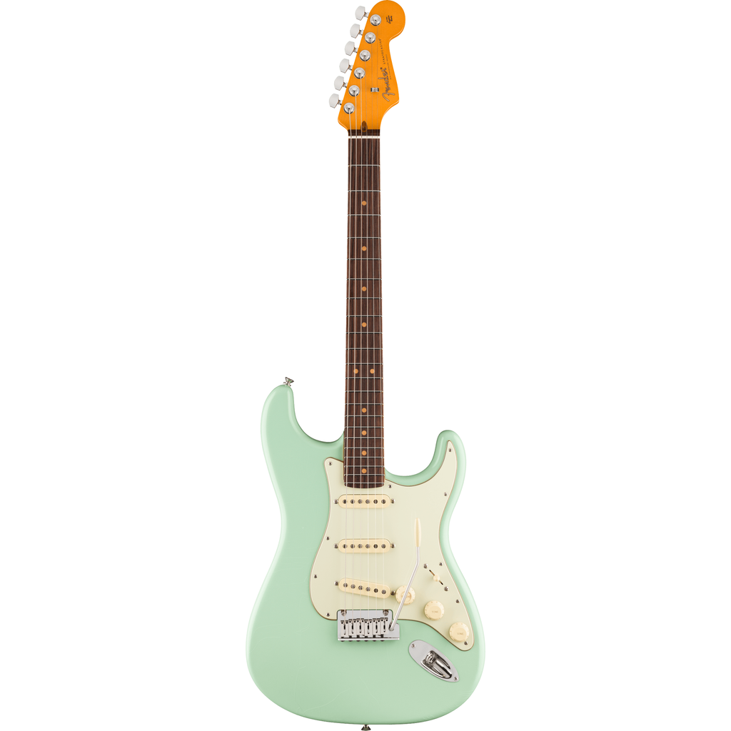Fender American Ultra Luxe Vintage '60s Stratocaster - Surf Green - View 2 | MusicMarket