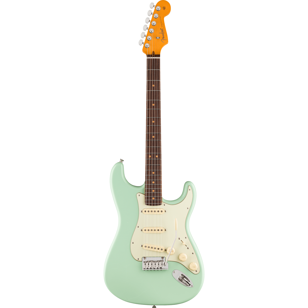 Fender American Ultra Luxe Vintage '60s Stratocaster - Surf Green - View 2 | MusicMarket