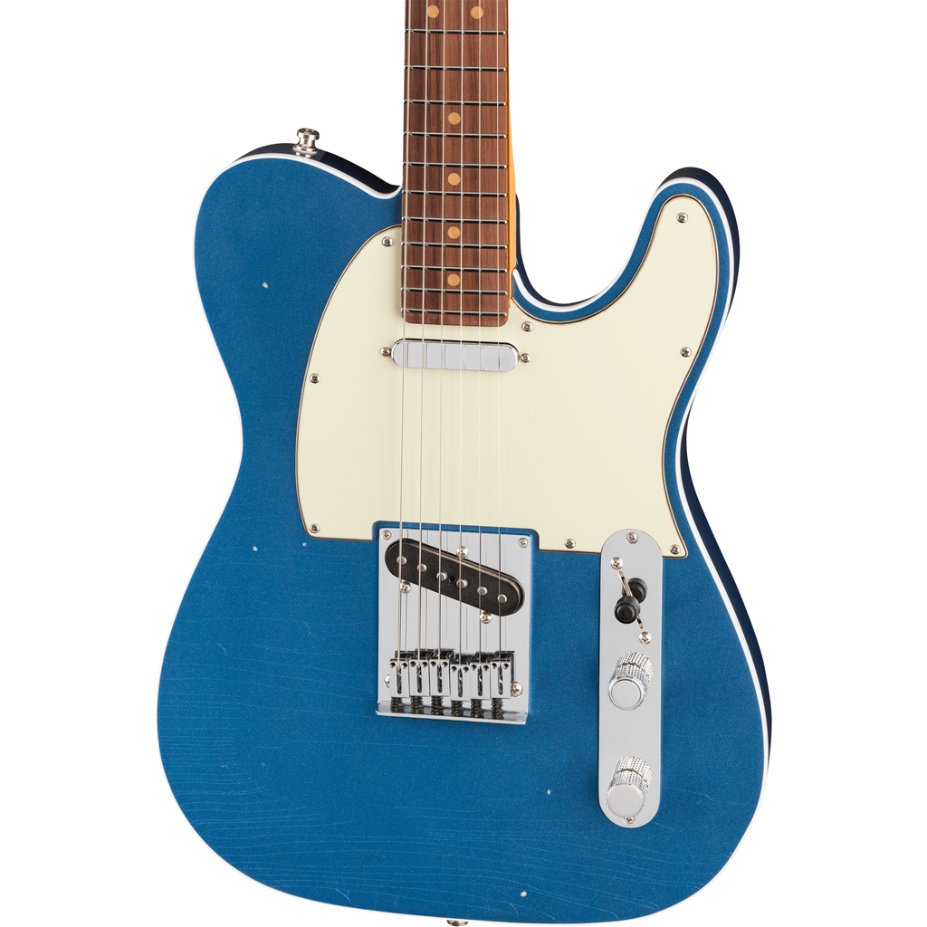 Fender American Ultra Luxe Vintage '60s Telecaster Custom - Lake Placid Blue - MusicMarket