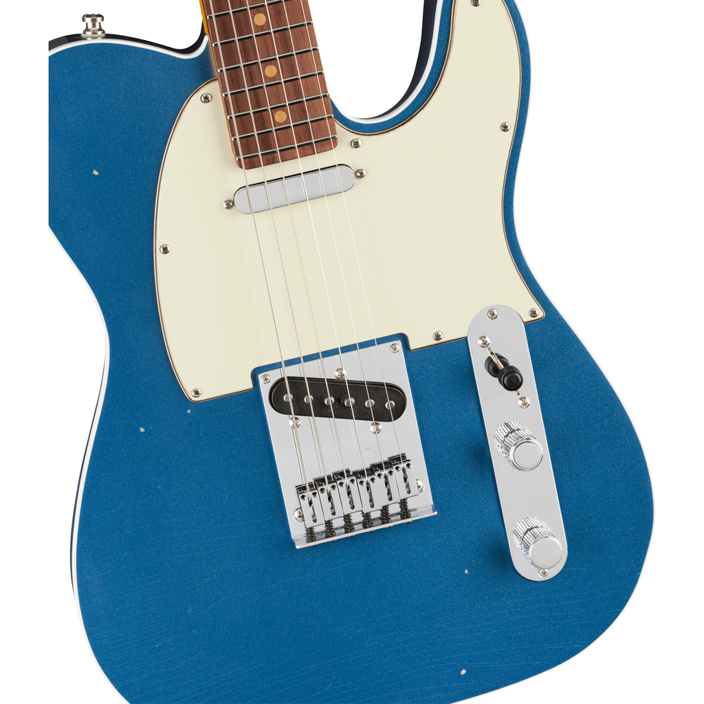 Fender American Ultra Luxe Vintage '60s Telecaster Custom - Lake Placid Blue - View 5 | MusicMarket