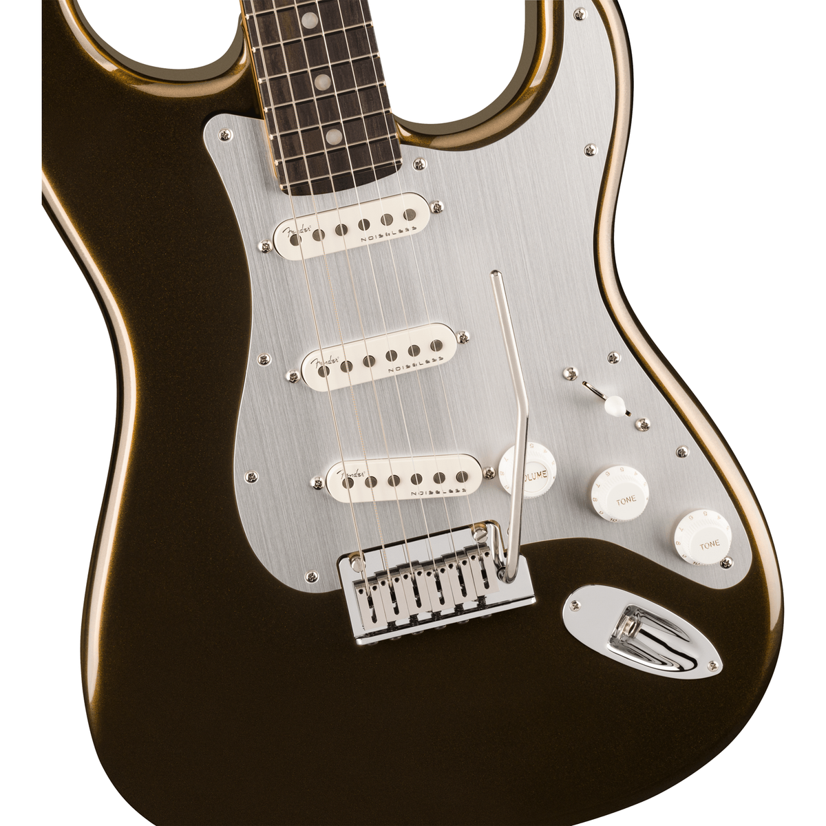 Fender American Ultra II Stratocaster Electric Guitar - Texas Tea - View 6 | MusicMarket