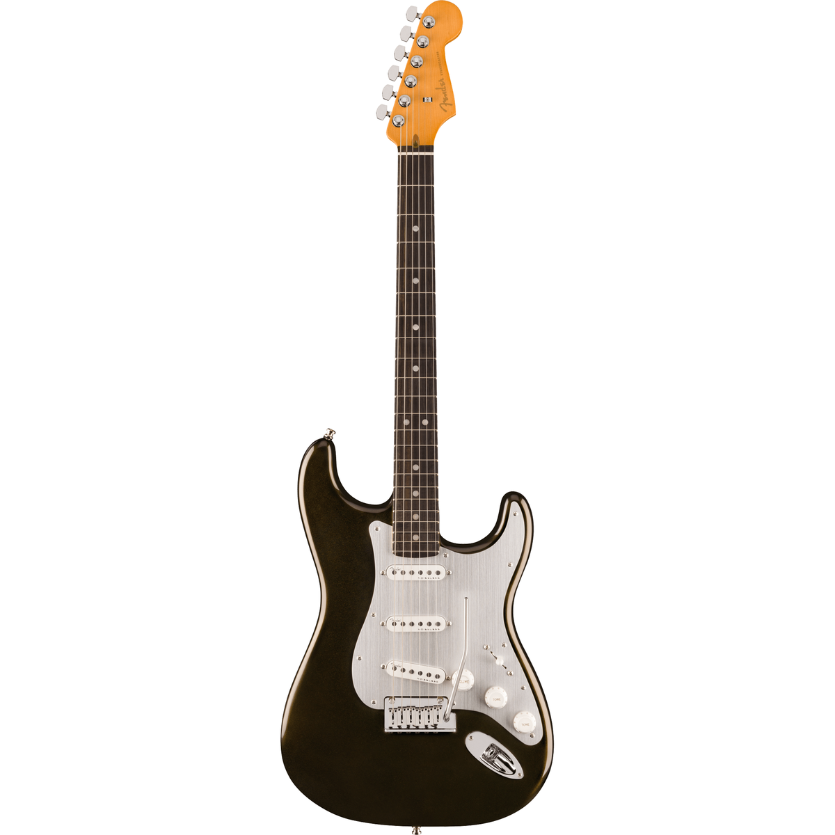 Fender American Ultra II Stratocaster Electric Guitar - Texas Tea - View 2 | MusicMarket