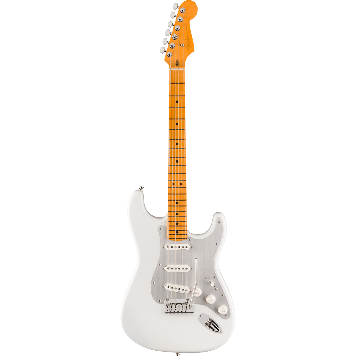 Fender American Ultra II Stratocaster Electric Guitar - Avalanche - View 2 | MusicMarket