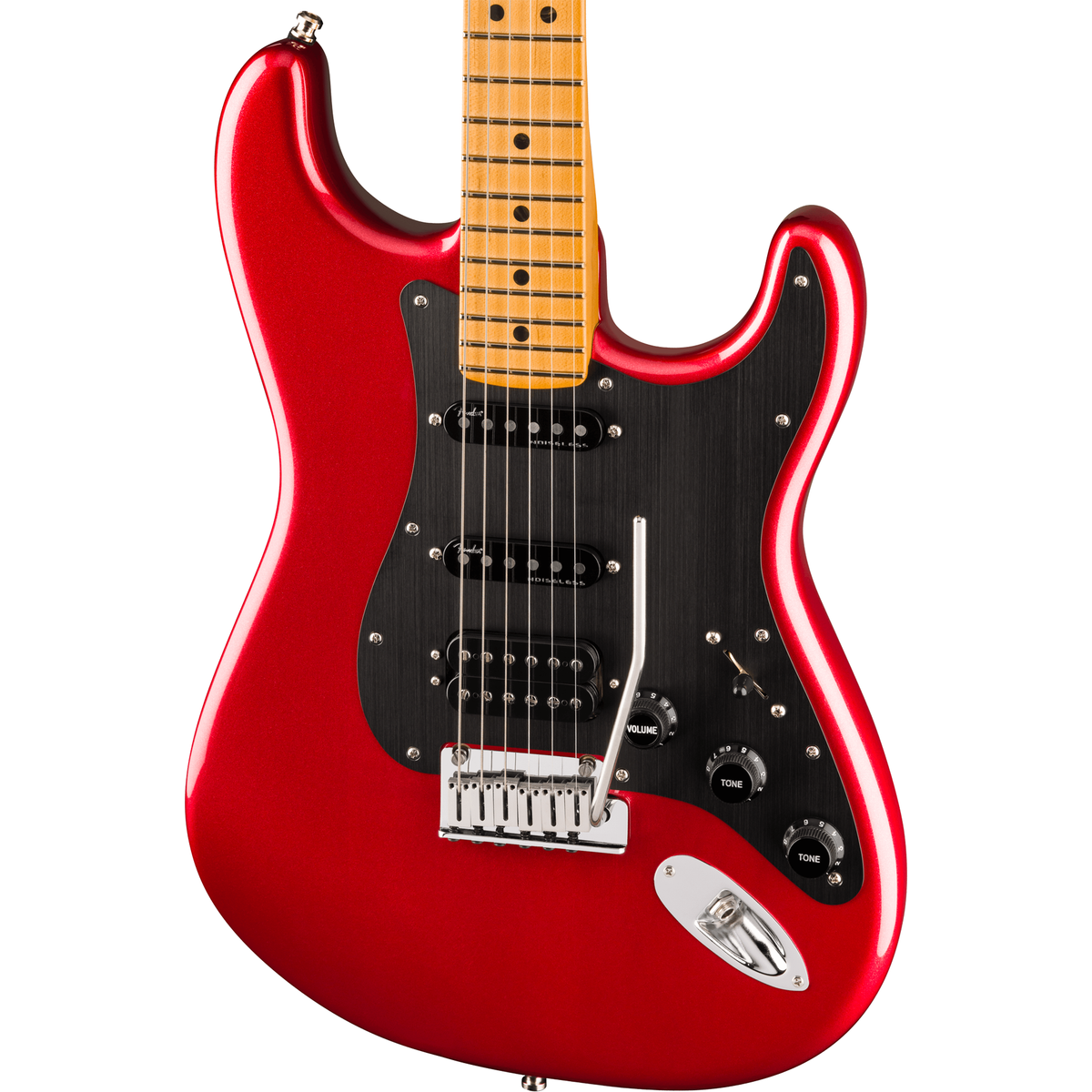 Fender American Ultra II Stratocaster HSS Electric Guitar - Sinister Red - MusicMarket