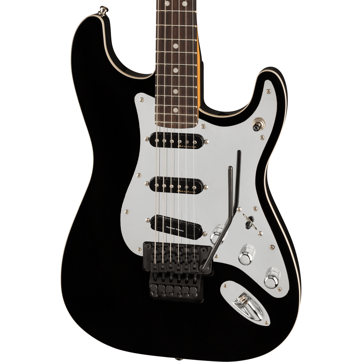 Fender Tom Morello Stratocaster - Rosewood Fingerboard, Black - MusicMarket