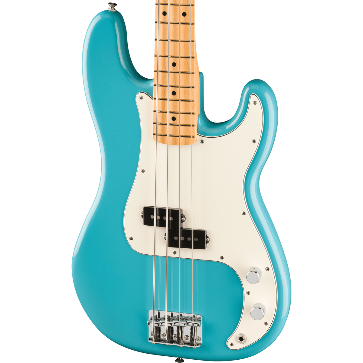 Fender Player II Precision Bass - Maple Fingerboard, Aquatone Blue - MusicMarket