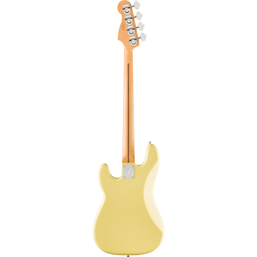 Fender Player II Precision Bass Guitar - Maple Fingerboard, Hialeah Yellow - View 3 | MusicMarket