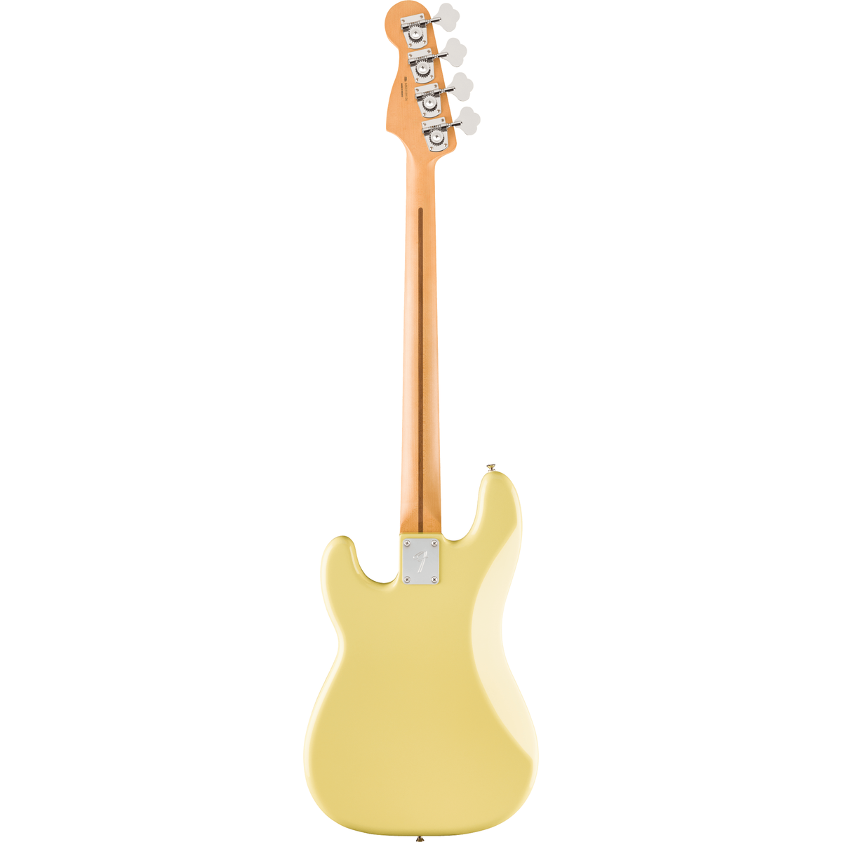 Fender Player II Precision Bass Guitar - Maple Fingerboard, Hialeah Yellow - View 3 | MusicMarket