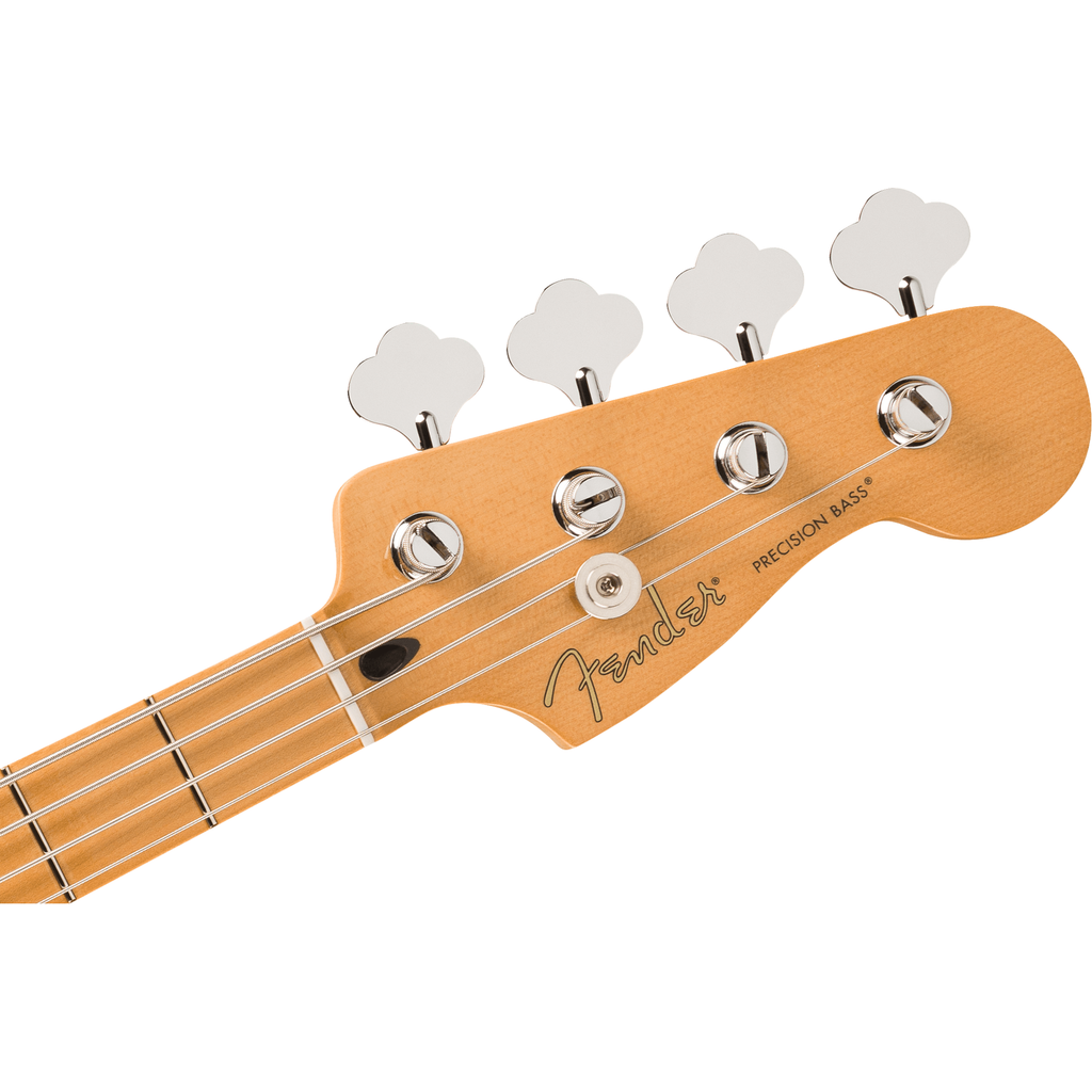 Fender Player II Precision Bass Guitar - Maple Fingerboard, Hialeah Yellow - View 4 | MusicMarket