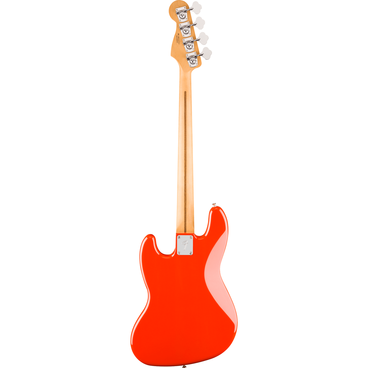 Fender Player II Jazz Bass - Maple Fingerboard, Coral Red - View 2 | MusicMarket