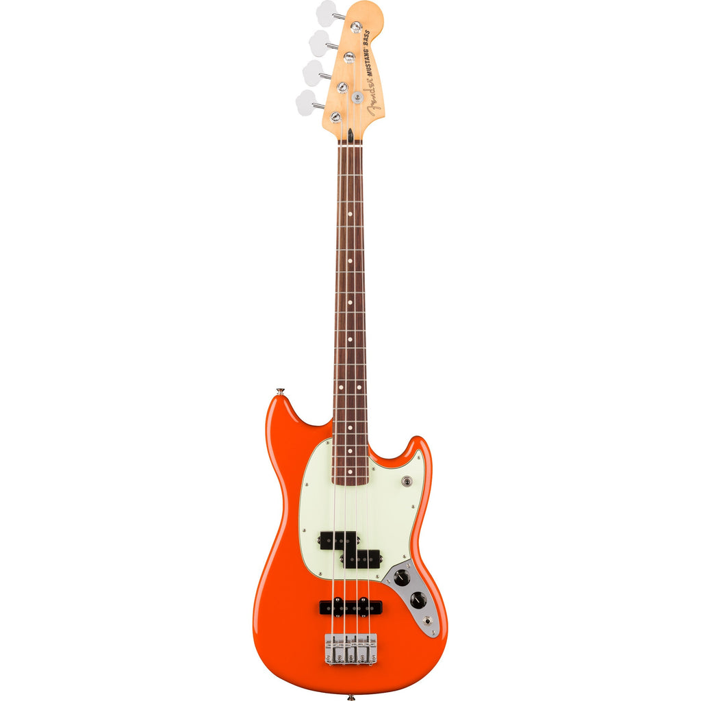 Fender Player II Mustang Bass PJ - Rosewood Fingerboard, Rallye Orange - View 2 | MusicMarket