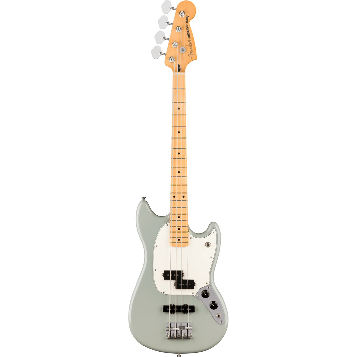 Fender Player II Mustang Bass PJ - Maple Fingerboard, Cactus Gray - View 2 | MusicMarket