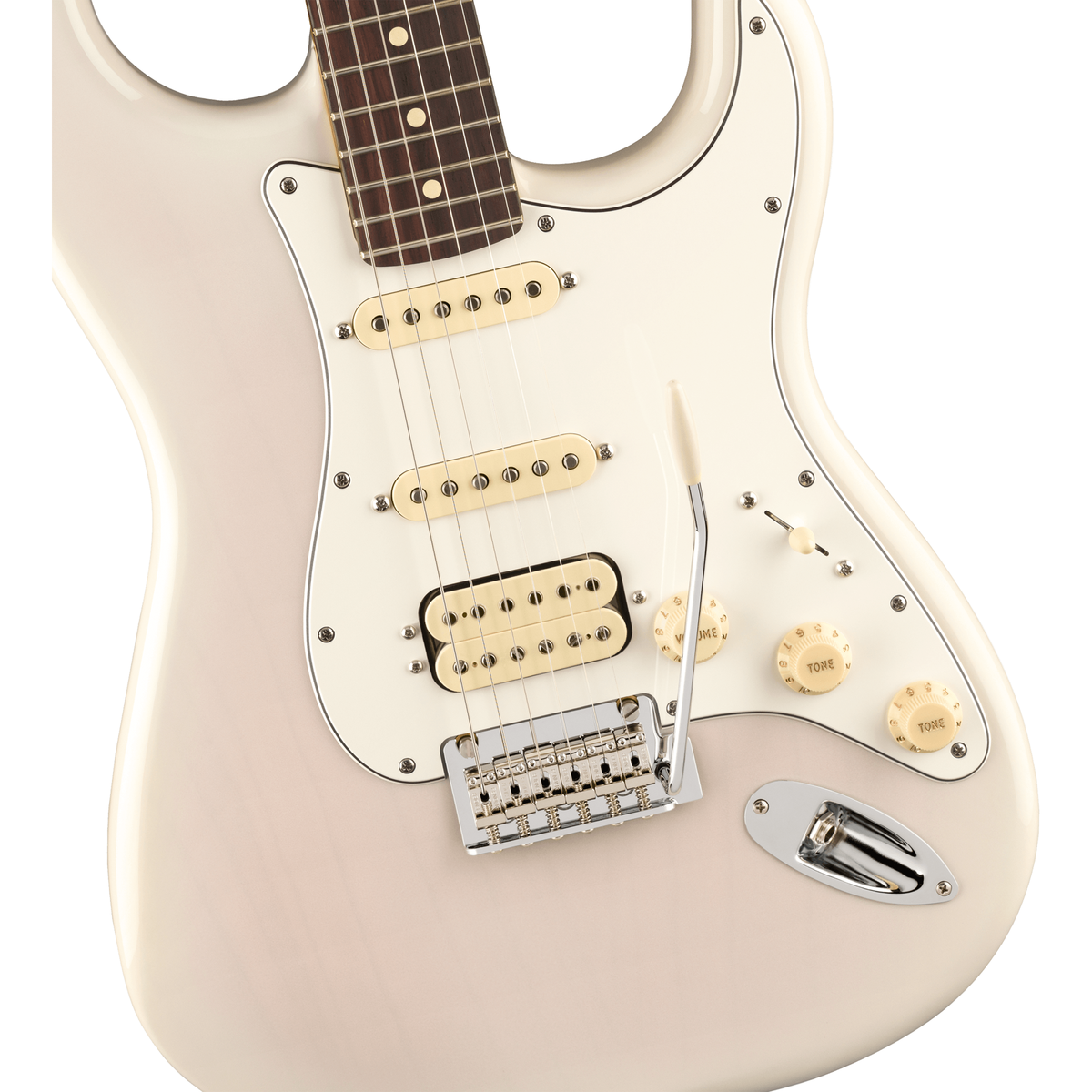 Fender Player II Stratocaster HSS - Rosewood Fingerboard, White Blonde - View 6 | MusicMarket