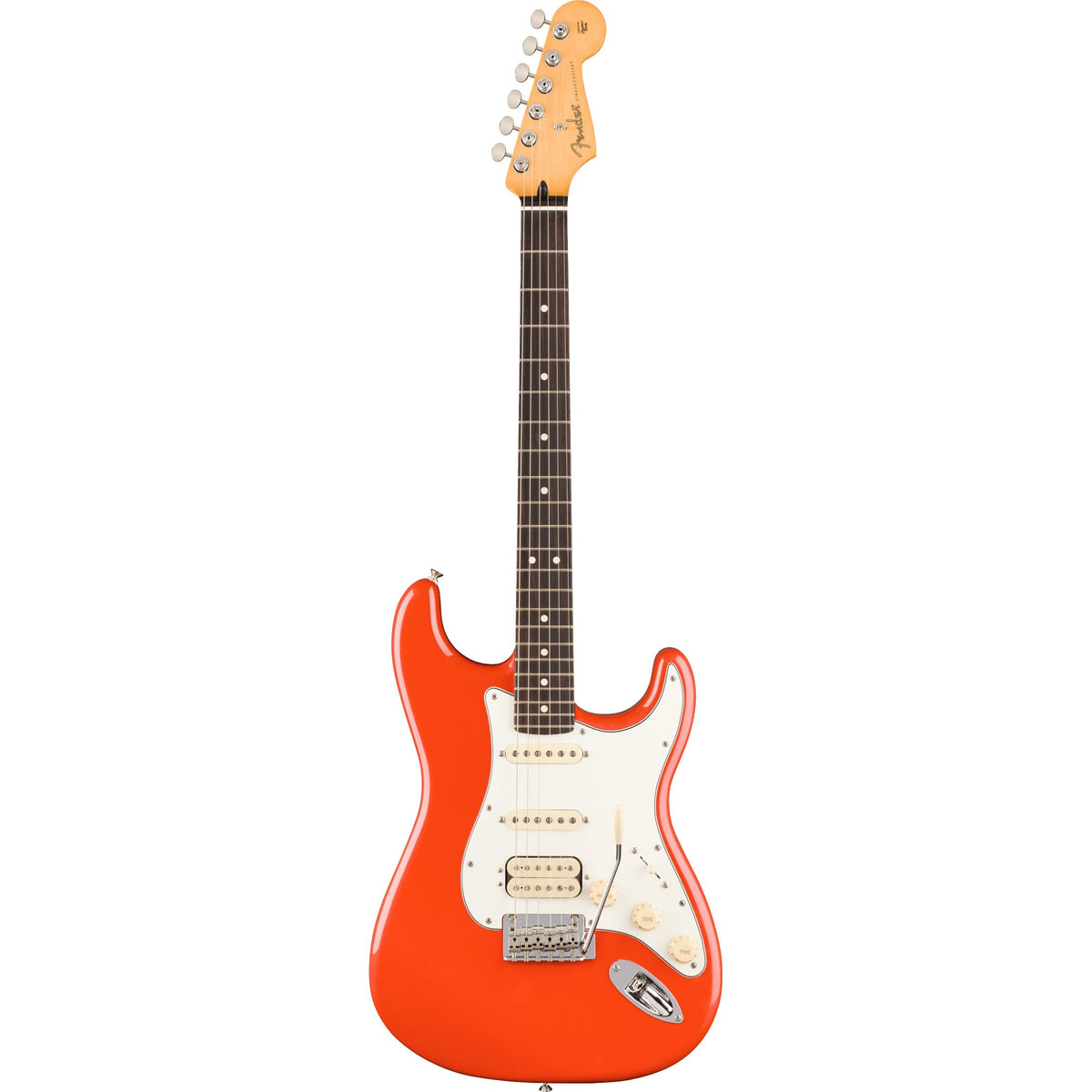 Fender Player II Stratocaster HSS Electric Guitar - Rosewood Fingerboard, Rallye Orange - View 2 | MusicMarket