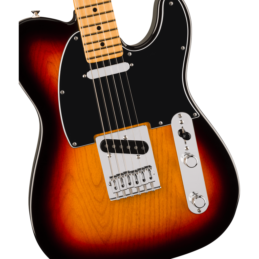 Fender Player II Telecaster - Maple Fingerboard, 3-Color Sunburst - View 6 | MusicMarket