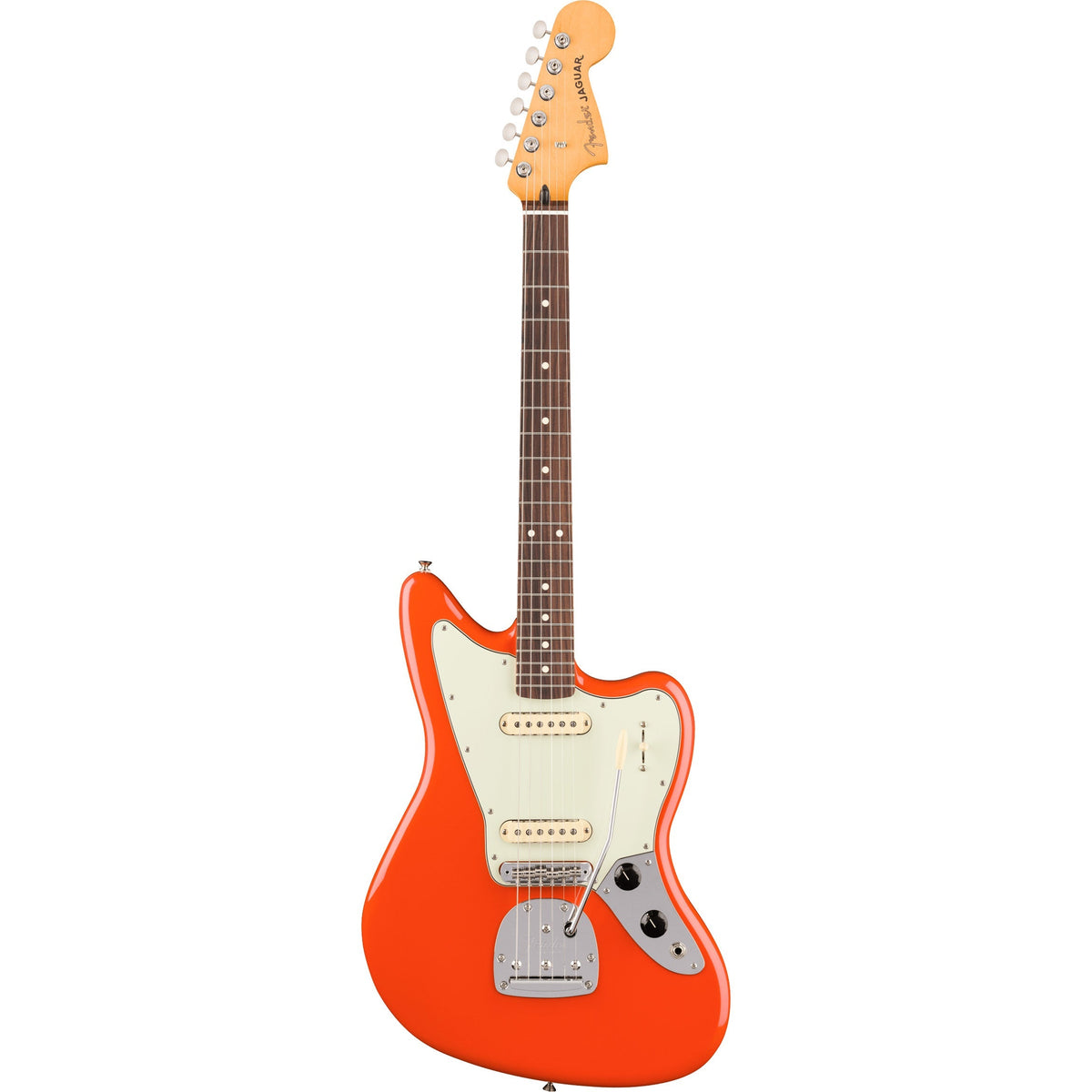 Fender Player II Jaguar Electric Guitar - Rosewood Fingerboard, Rallye Orange - View 2 | MusicMarket