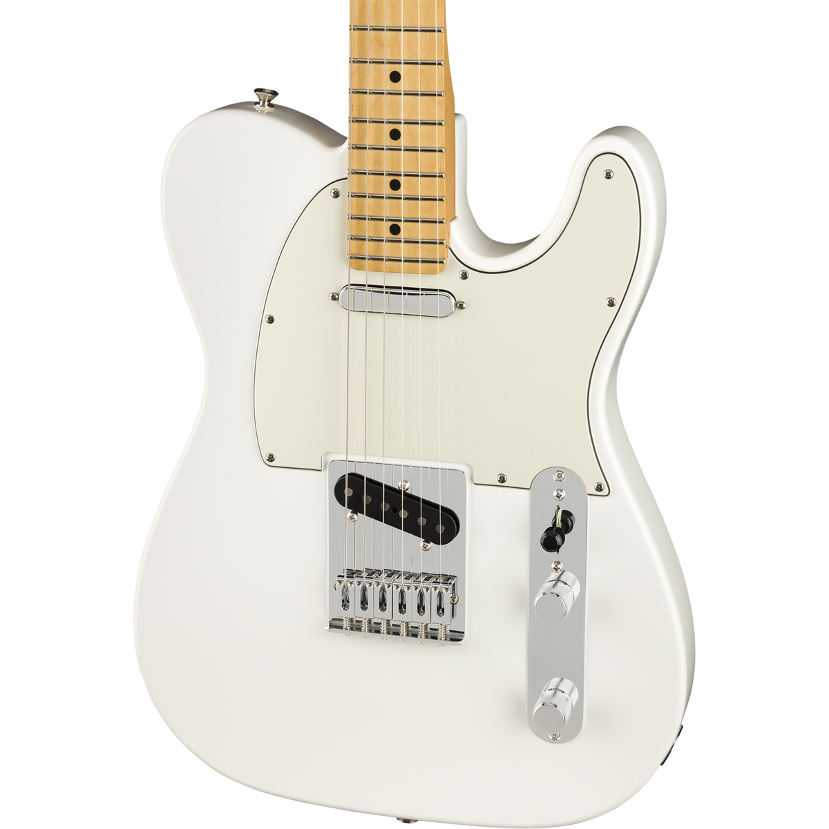 Fender Player Telecaster Electric Guitar - Maple Fingerboard - Polar White - MusicMarket