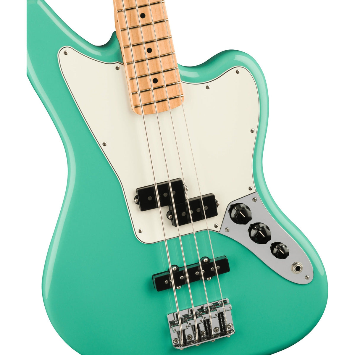 Fender Player Jaguar® Bass, Sea Foam Green - View 6 | MusicMarket