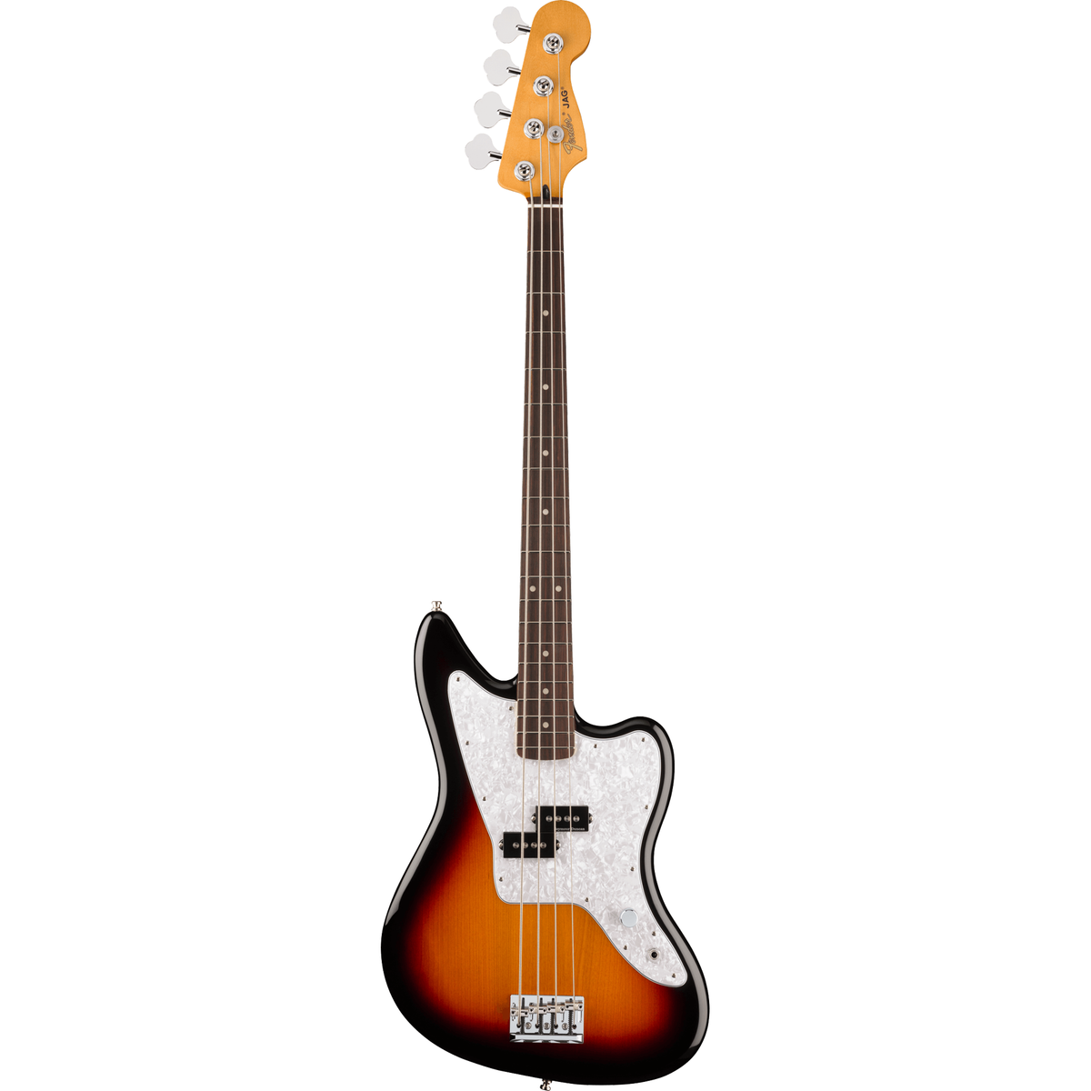 Fender Limited Edition Mark Hoppus Jaguar Bass - 3-Color Sunburst - View 2 | MusicMarket