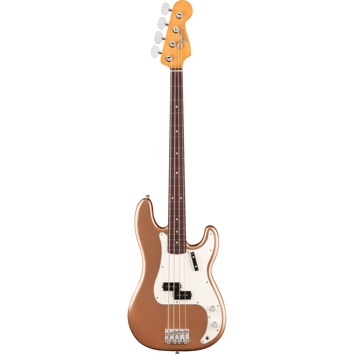 Fender Vintera III Late '60s Precision Bass - Rosewood Fingerboard, Firemist Gold - View 2 | MusicMarket
