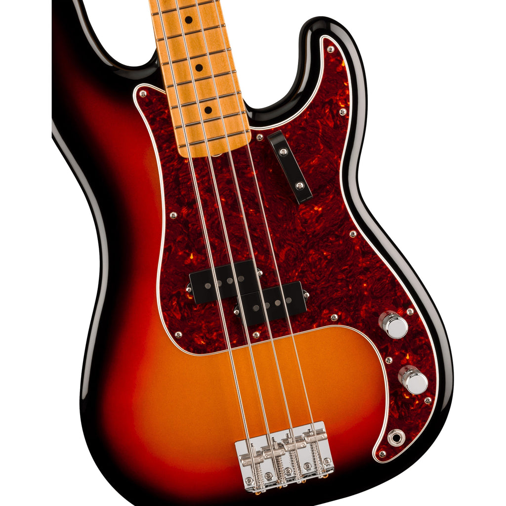 Fender Vintera III Late '60s Precision Bass - Maple Fingerboard, 3-Color Sunburst - View 6 | MusicMarket