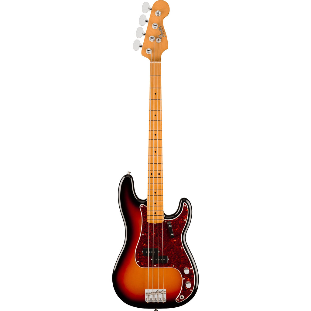 Fender Vintera III Late '60s Precision Bass - Maple Fingerboard, 3-Color Sunburst - View 2 | MusicMarket