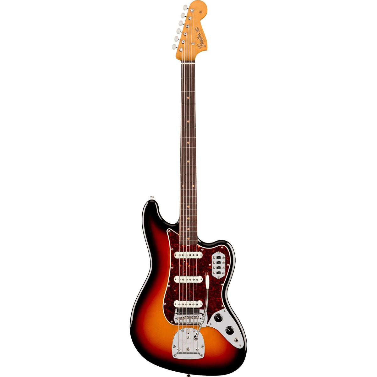 Fender Vintera III Early '60s Bass VI - Rosewood Fingerboard, 3-Color Sunburst - View 3 | MusicMarket