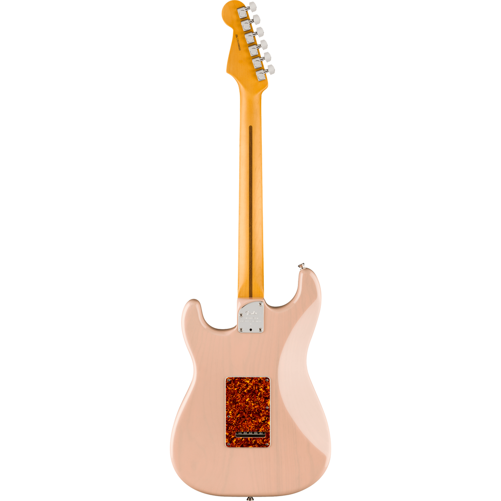 Fender American Professional II Stratocaster Thinline - Transparent Shell Pink - View 2 | MusicMarket