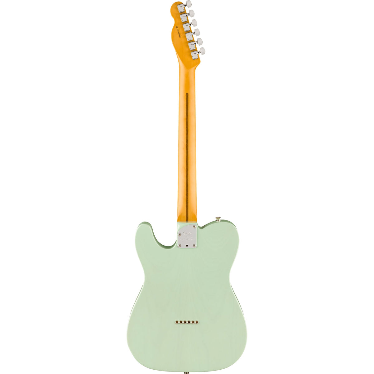 Fender American Professional II Telecaster Thinline - Transparent Surf Green - View 2 | MusicMarket