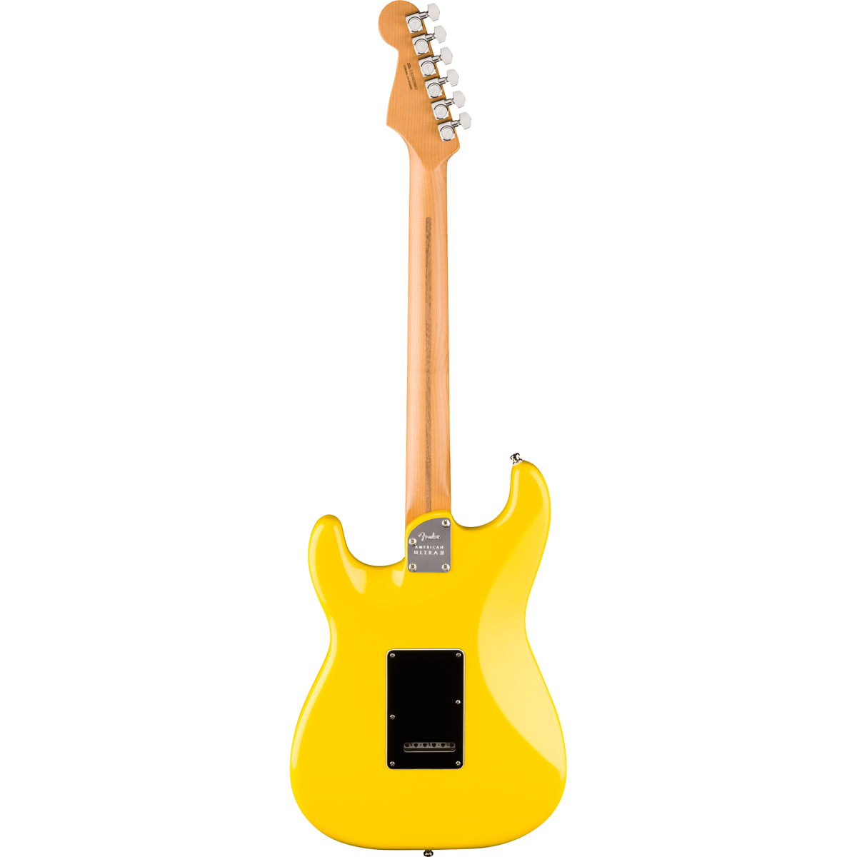 Fender FSR Limited Edition American Ultra II Stratocaster HSS - Graffiti Yellow - View 3 | MusicMarket