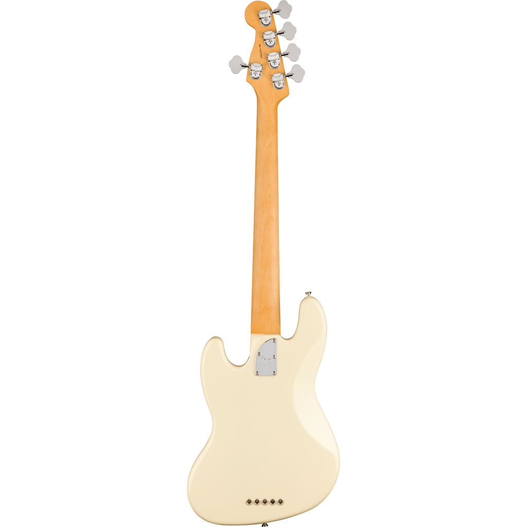 Fender American Professional II Jazz Bass V - Rosewood Fingerboard, Olympic White - View 3 | MusicMarket