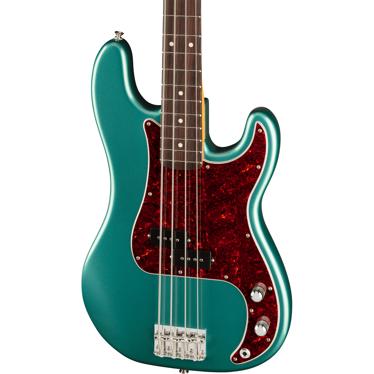 Fender American Professional Classic Precision Bass - Faded Sherwood Green Metallic - MusicMarket