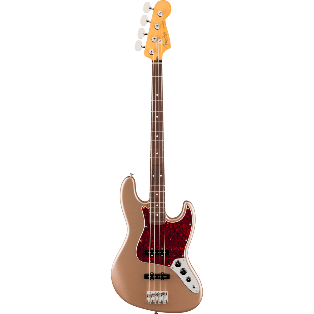 Fender American Professional Classic Jazz Bass - Faded Firemist Gold - View 2 | MusicMarket