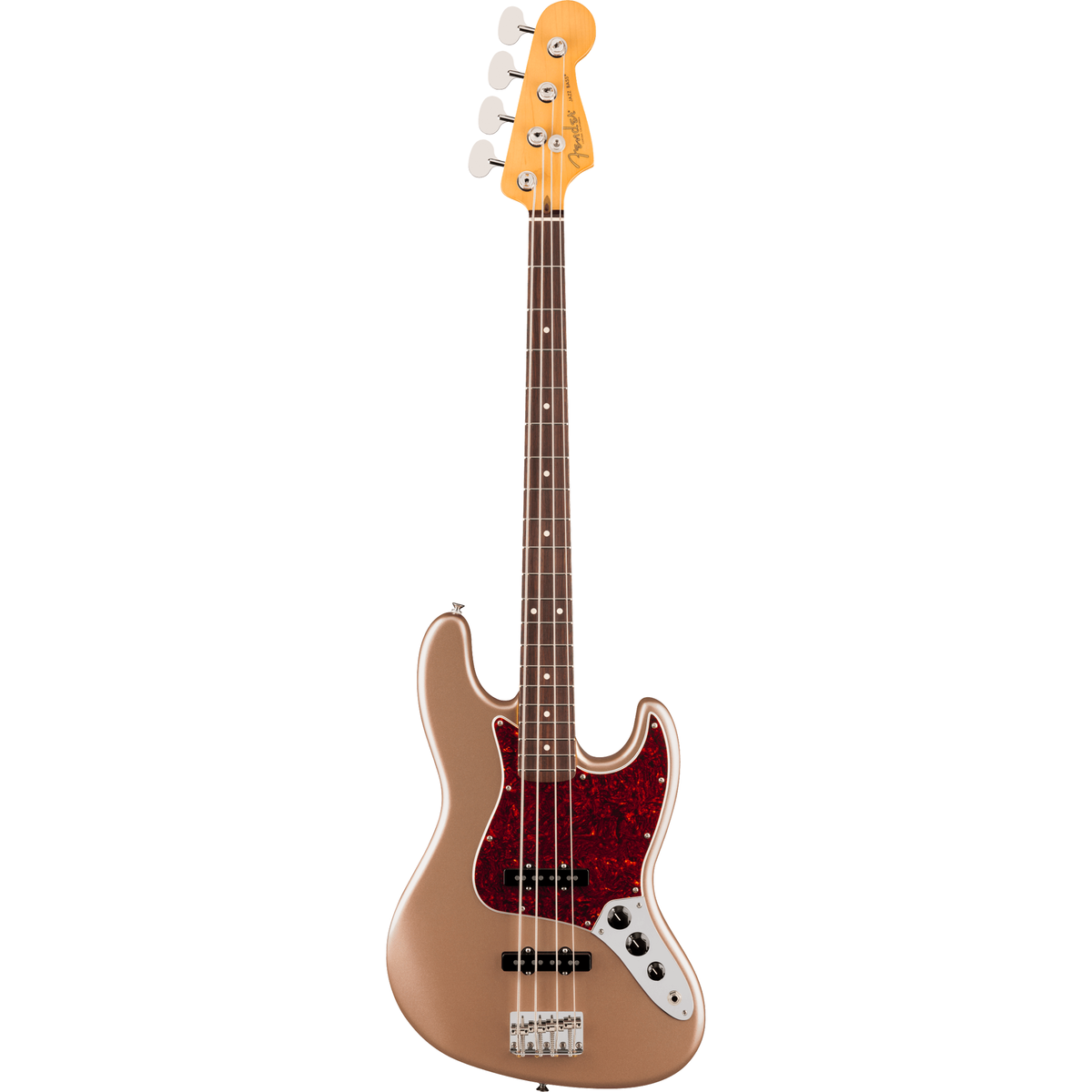 Fender American Professional Classic Jazz Bass - Faded Firemist Gold - View 2 | MusicMarket