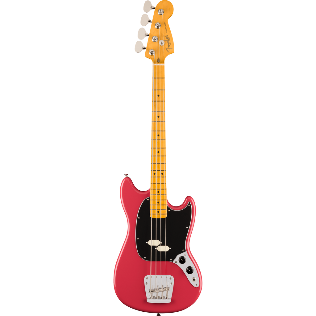 Fender American Professional Classic Mustang Bass - Faded Dakota Red - View 2 | MusicMarket