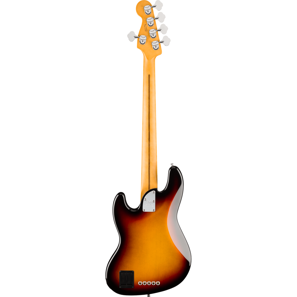 Fender American Ultra II Jazz Bass V - Ebony Fingerboard, Ultraburst - View 3 | MusicMarket