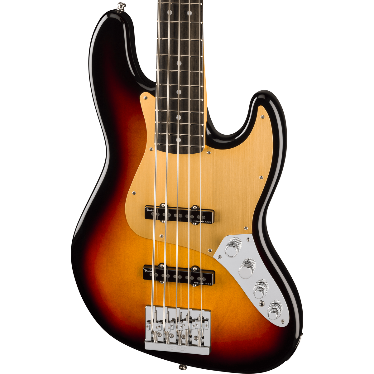 Fender American Ultra II Jazz Bass V - Ebony Fingerboard, Ultraburst - MusicMarket
