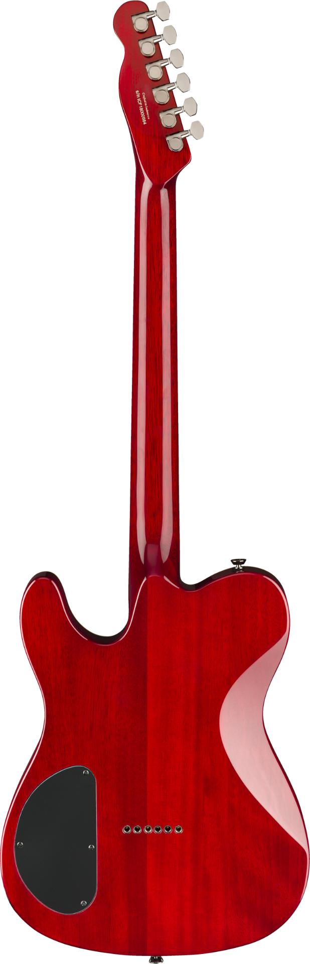 Fender Special Edition Custom Telecaster HH - Crimson Red Transparent - View 3 | MusicMarket